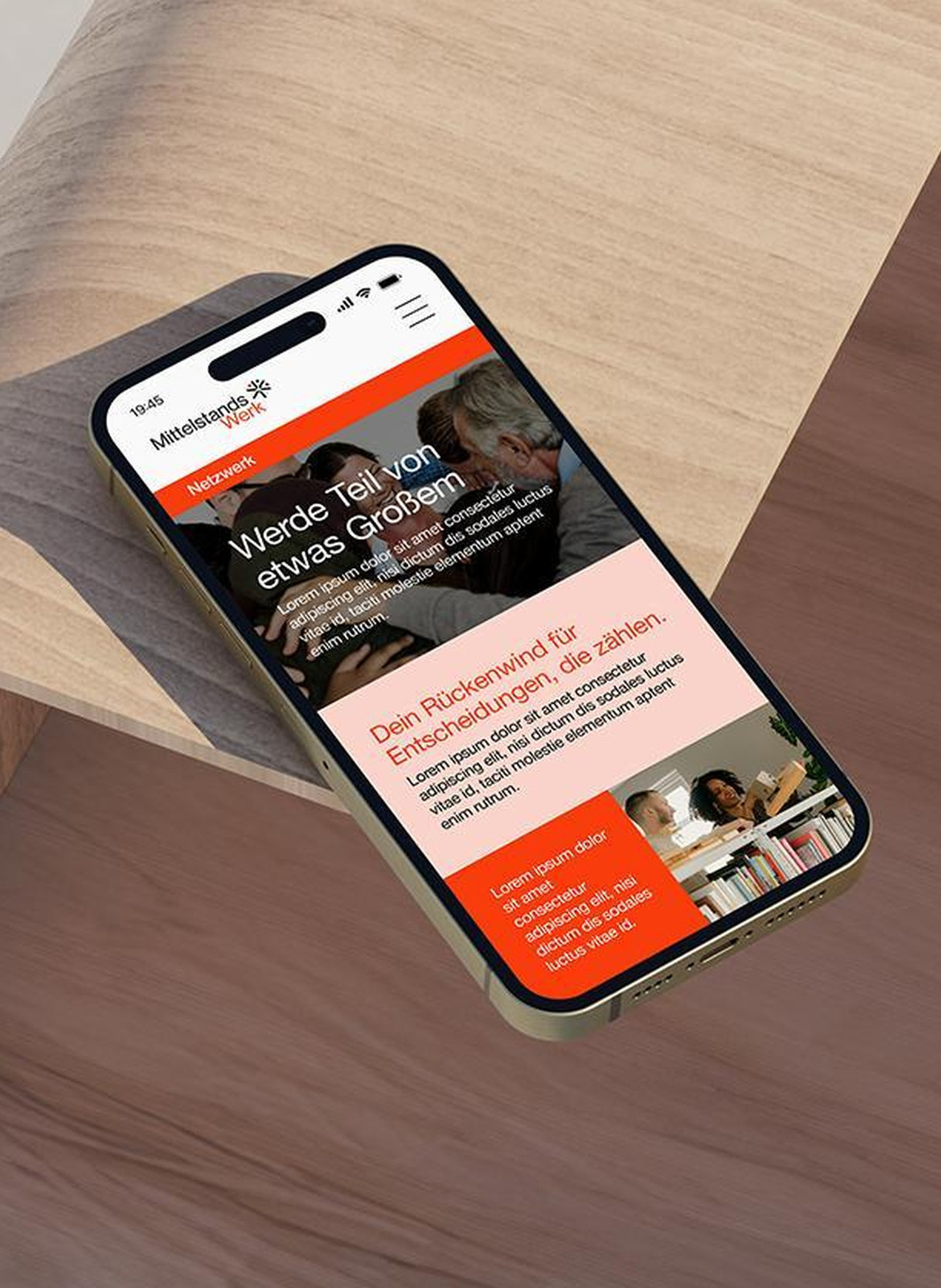 Mittelstandswerk brand application 4