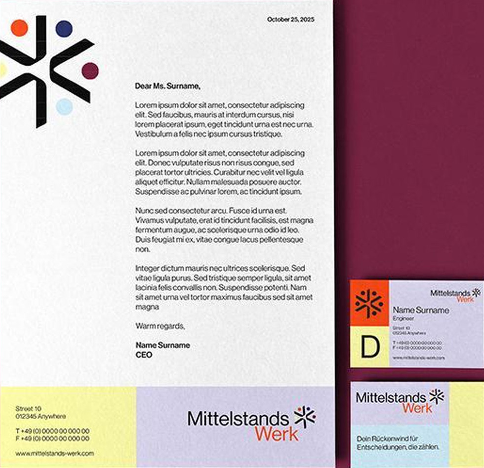 Mittelstandswerk brand application 6